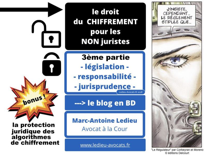 #214 le droit du chiffrement expliqué en BD aux NON juristes