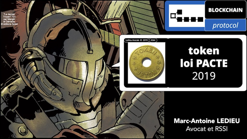 BLOCKCHAIN TOKEN et jeton valeur numérique [loi PACTE 2019]