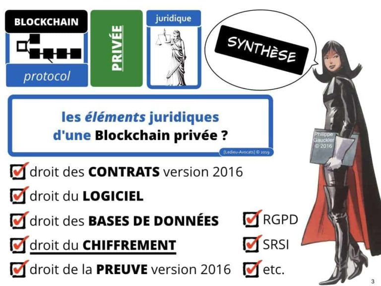 Blockchain de traçabilité aspects technique et juridique