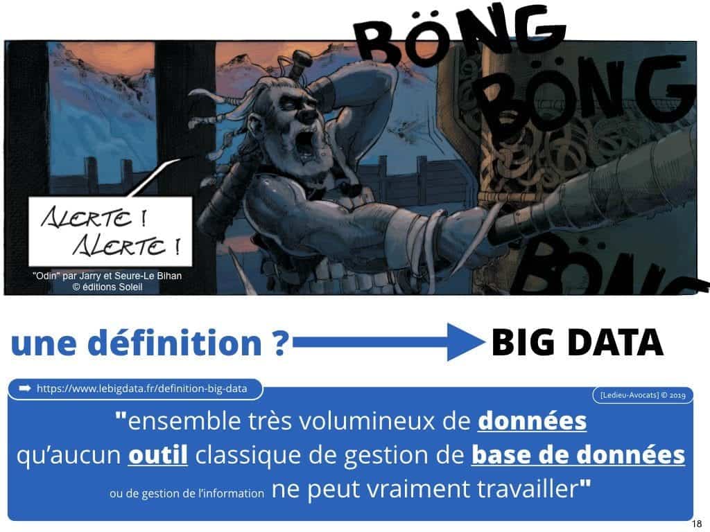 Le droit du BIG DATA expliqué en BD [colloque ACPR 21 mars 2019]