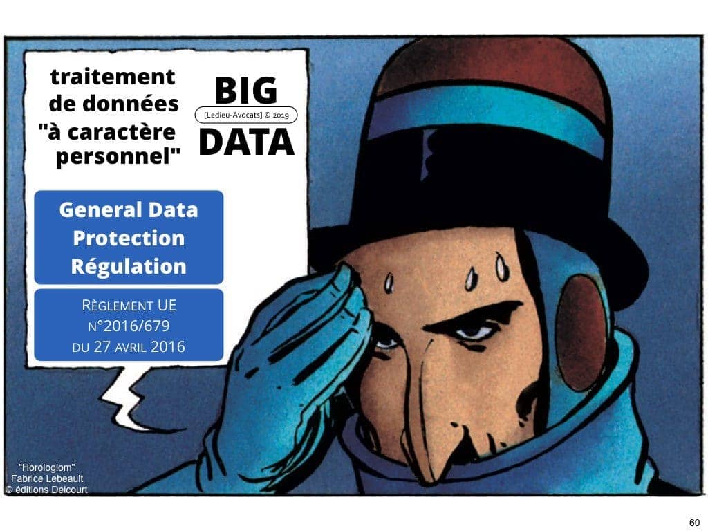 Le droit du BIG DATA expliqué en BD [colloque ACPR 21 mars 2019]