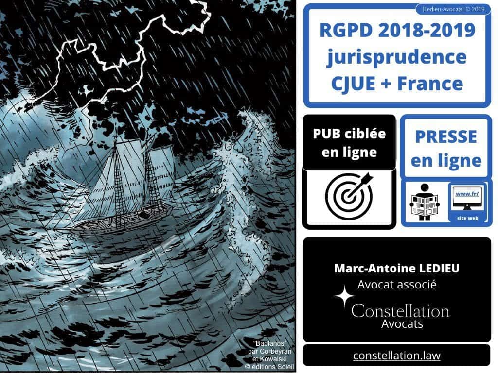 RGPD et publicité ciblée en ligne [jurisprudence 2018-2019]