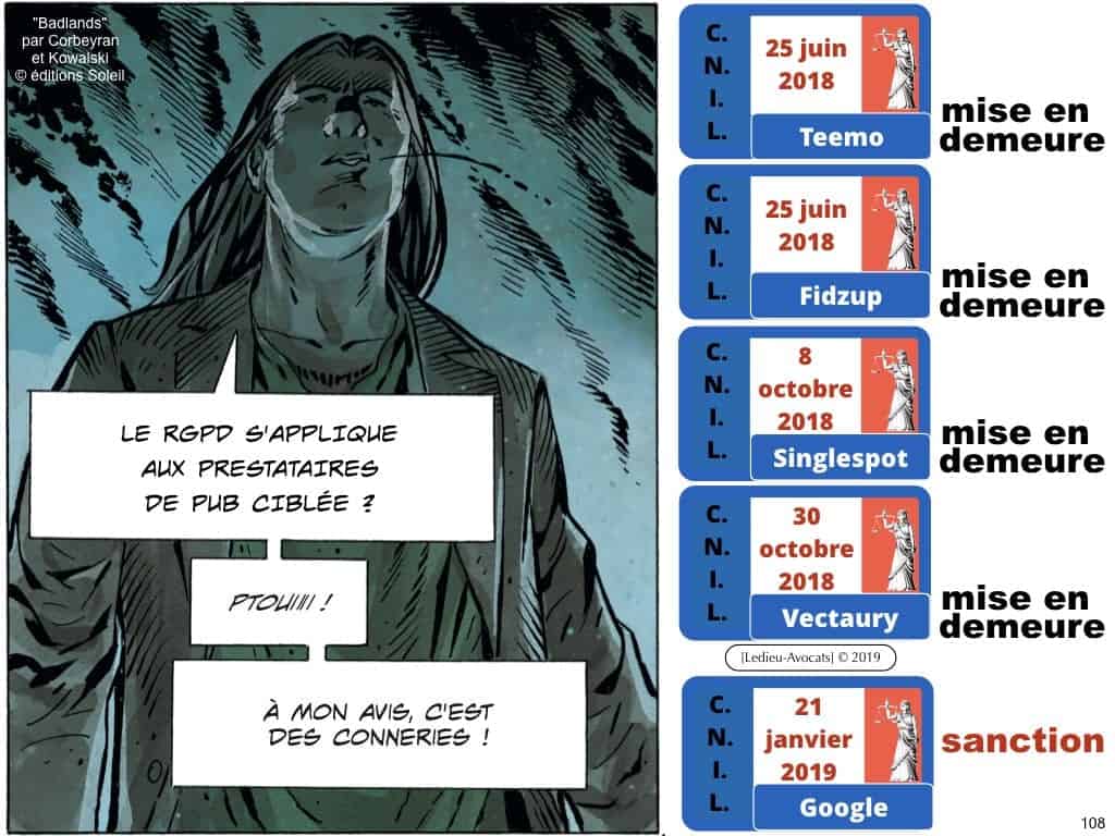 RGPD et publicité ciblée en ligne [jurisprudence 2018-2019]