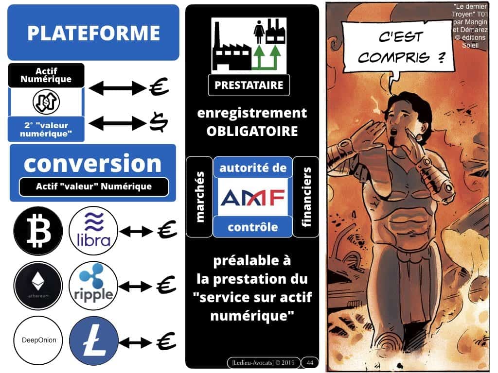 blockchain TOKEN jeton valeur numérique la loi PACTE 2019