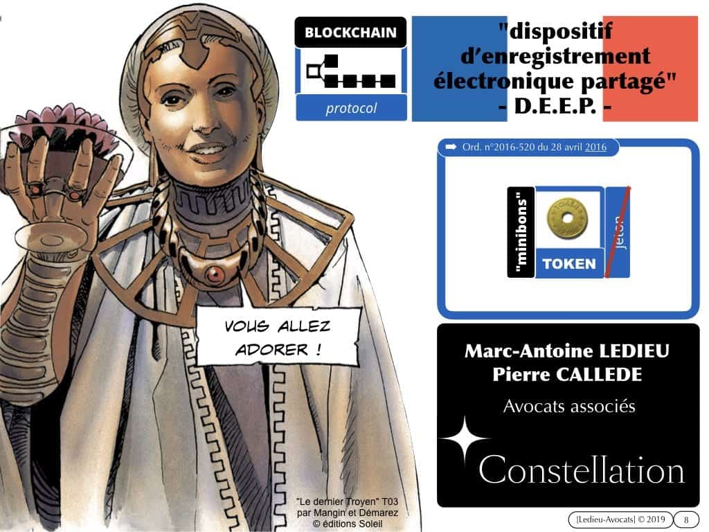 Blockchain TOKEN valeur mobilière (Bitcoin Libra...)