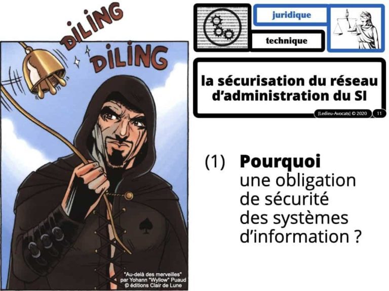 sécurité du réseau d'administration du système d'information