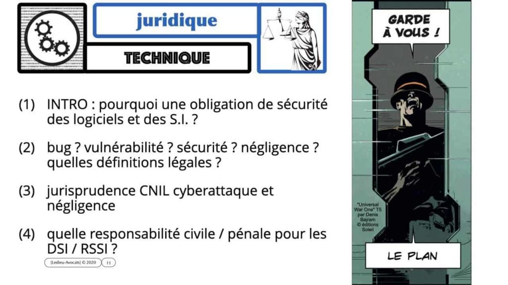 vulnérabilité bug négligence et responsabilité du DSI / RSSI