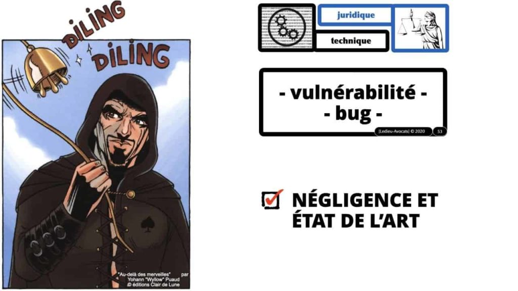 vulnérabilité bug négligence et responsabilité du DSI / RSSI