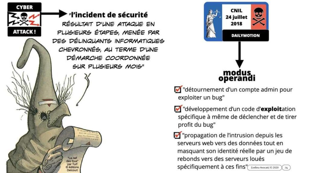 vulnérabilité bug négligence et responsabilité du DSI / RSSI