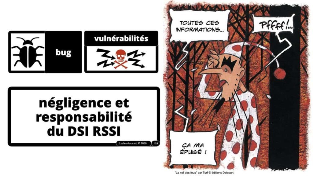 293-Vulnérabilité-bug-négligence-et-responsabilité-des-DSI-RSSI-conférence-OSSIR-169°-©-Ledieu-Avocats-09-06-2020.119-1280x720