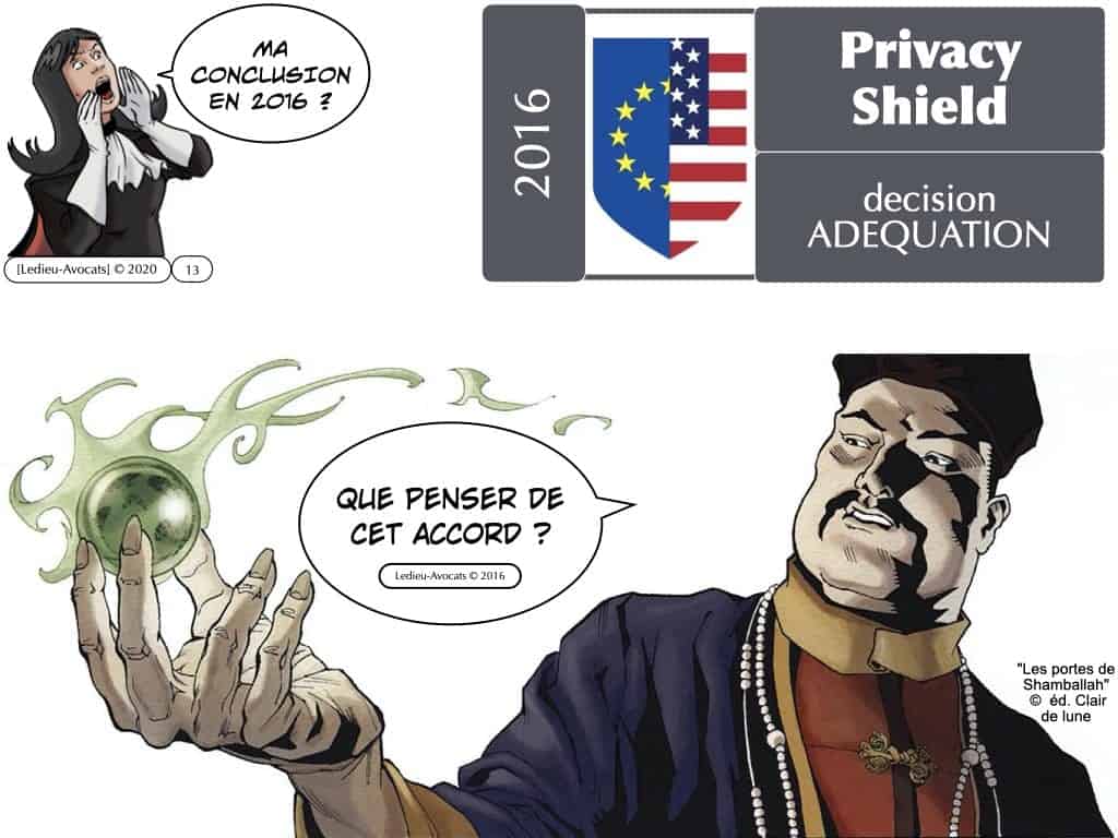 annulation du PRIVACY SHIELD [CJUE 16 juillet 2020]