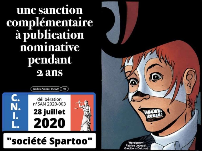 RGPD déliberation CNIL SPARTOO publication