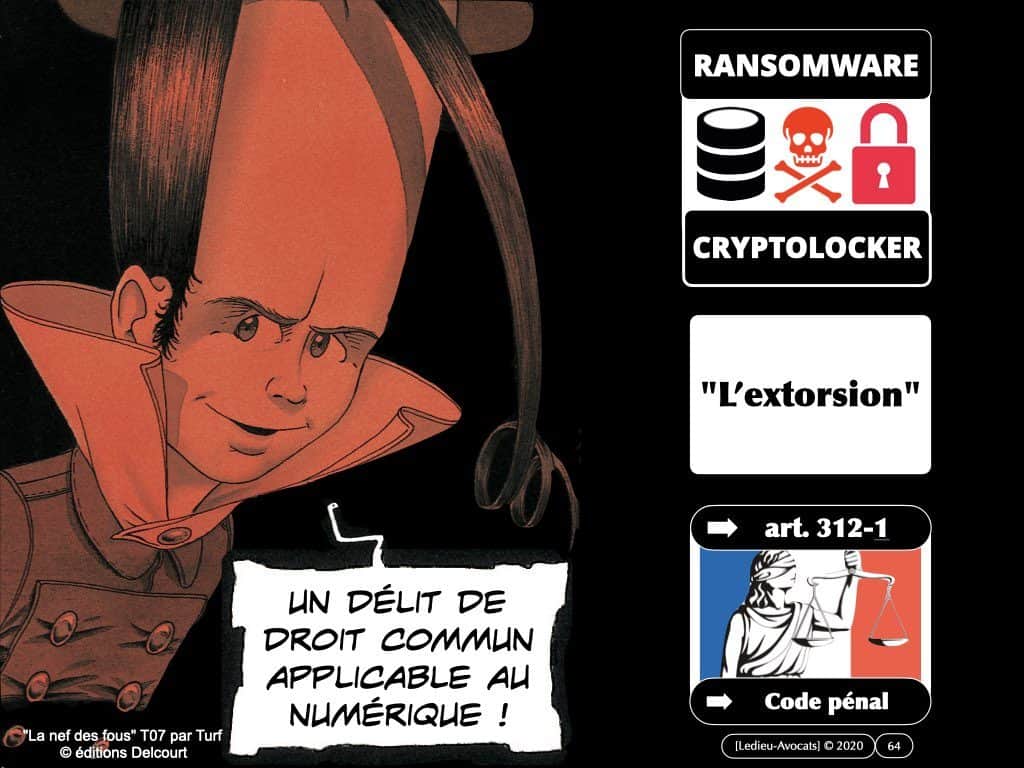 cyber-attaque et ransomware-rançongiciel : le droit pénal en France