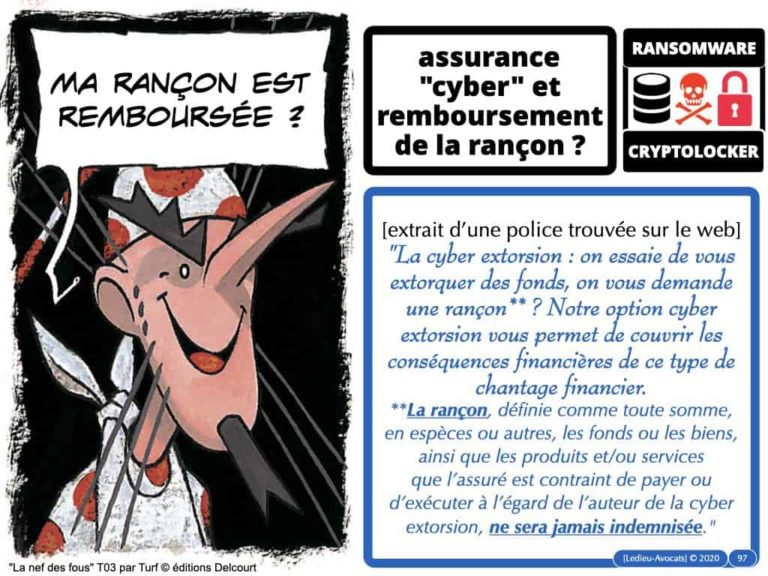 cyber-attaque et ransomware-rançongiciel : payer la rançon, c'est légal ? Qu'en pensent les assurances ?