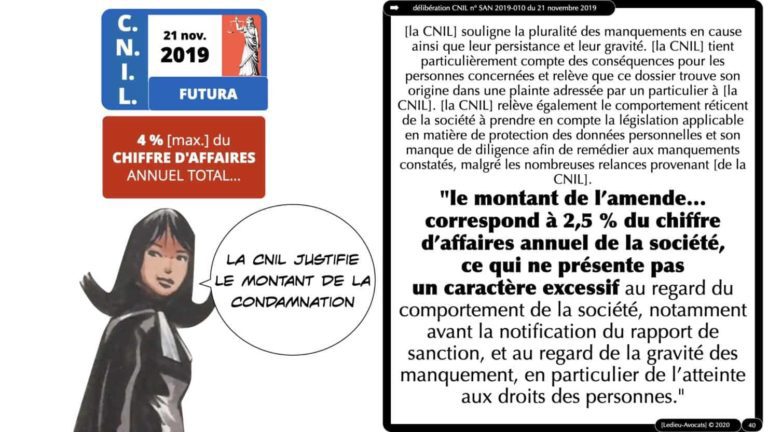 306 RGPD et jurisprudence e-Privacy données-personnelles 16:9 ©Ledieu-Avocats 05-10-2020 formation Les Echos Lamy Conference.040
