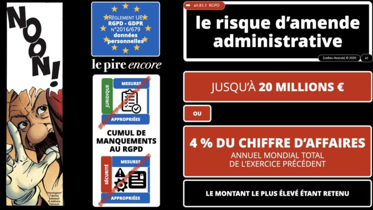 306 RGPD et jurisprudence e-Privacy données-personnelles 16:9 ©Ledieu-Avocats 05-10-2020 formation Les Echos Lamy Conference.041