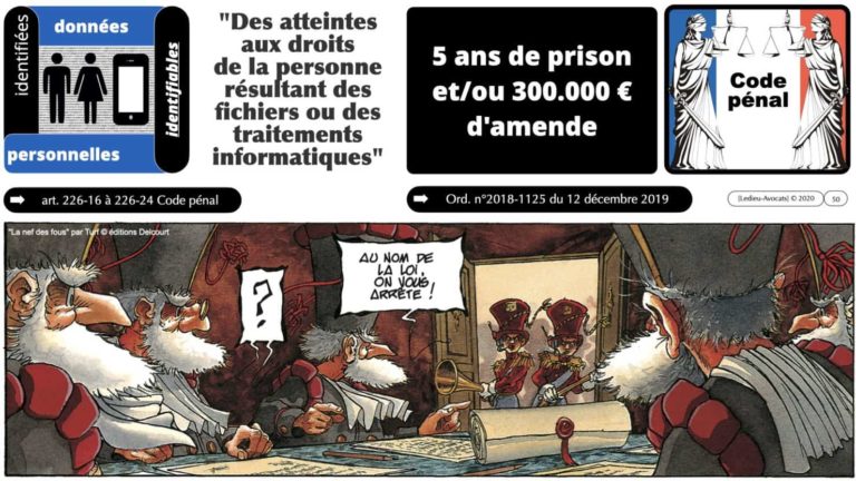 306 RGPD et jurisprudence e-Privacy données-personnelles 16:9 ©Ledieu-Avocats 05-10-2020 formation Les Echos Lamy Conference.050