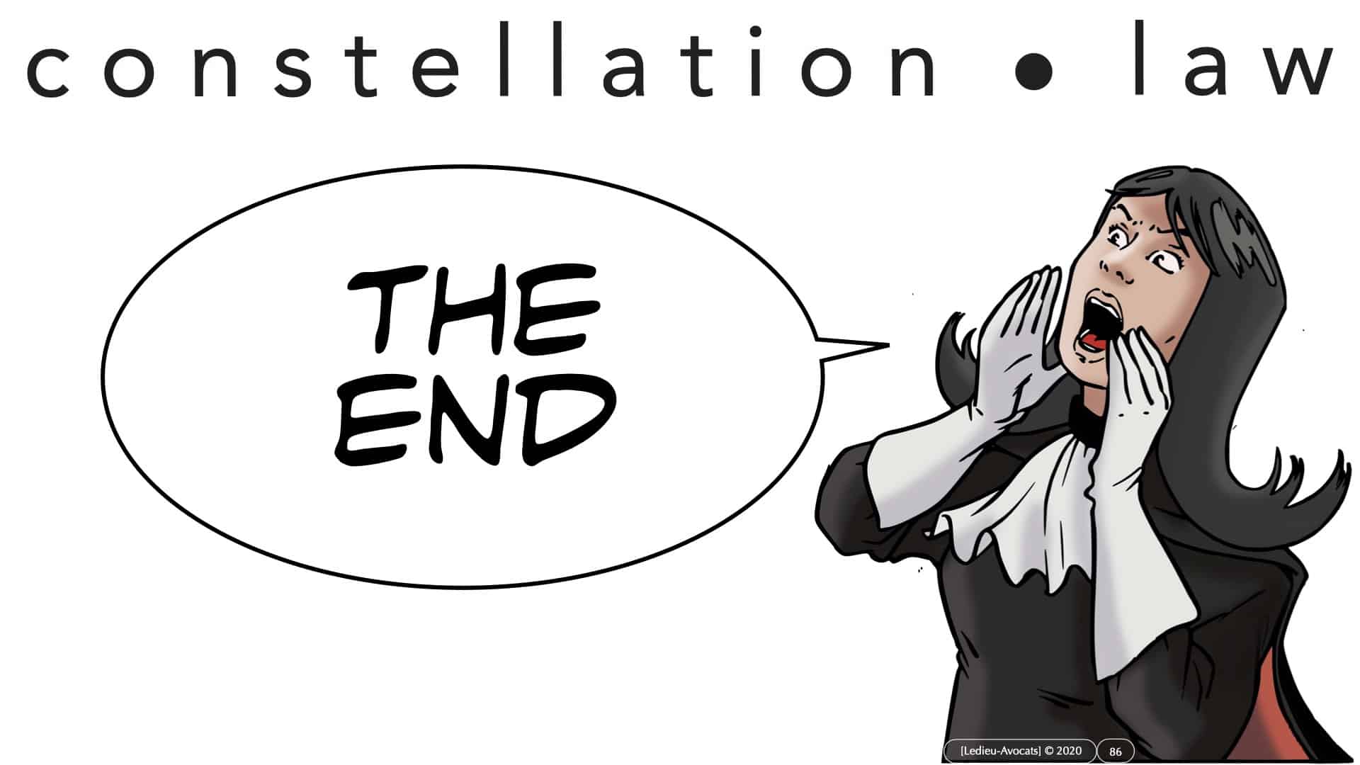 données personnelles pseudonymisation anonymisation THE END