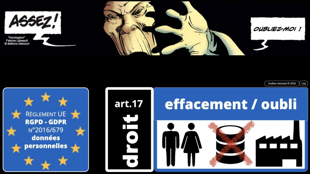 RGPD e-Privacy données personnelles jurisprudence formation Lamy Les Echos 10-02-2021 ©Ledieu-Avocats.150