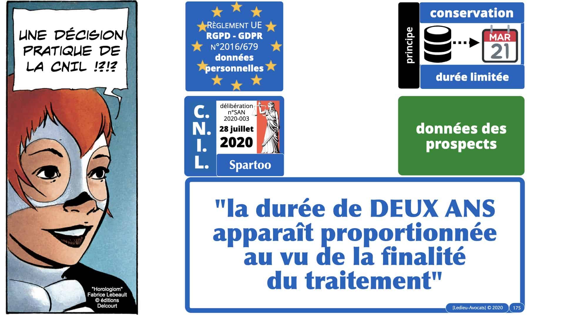 RGPD e-Privacy données personnelles jurisprudence formation Lamy Les Echos 10-02-2021 ©Ledieu-Avocats.175