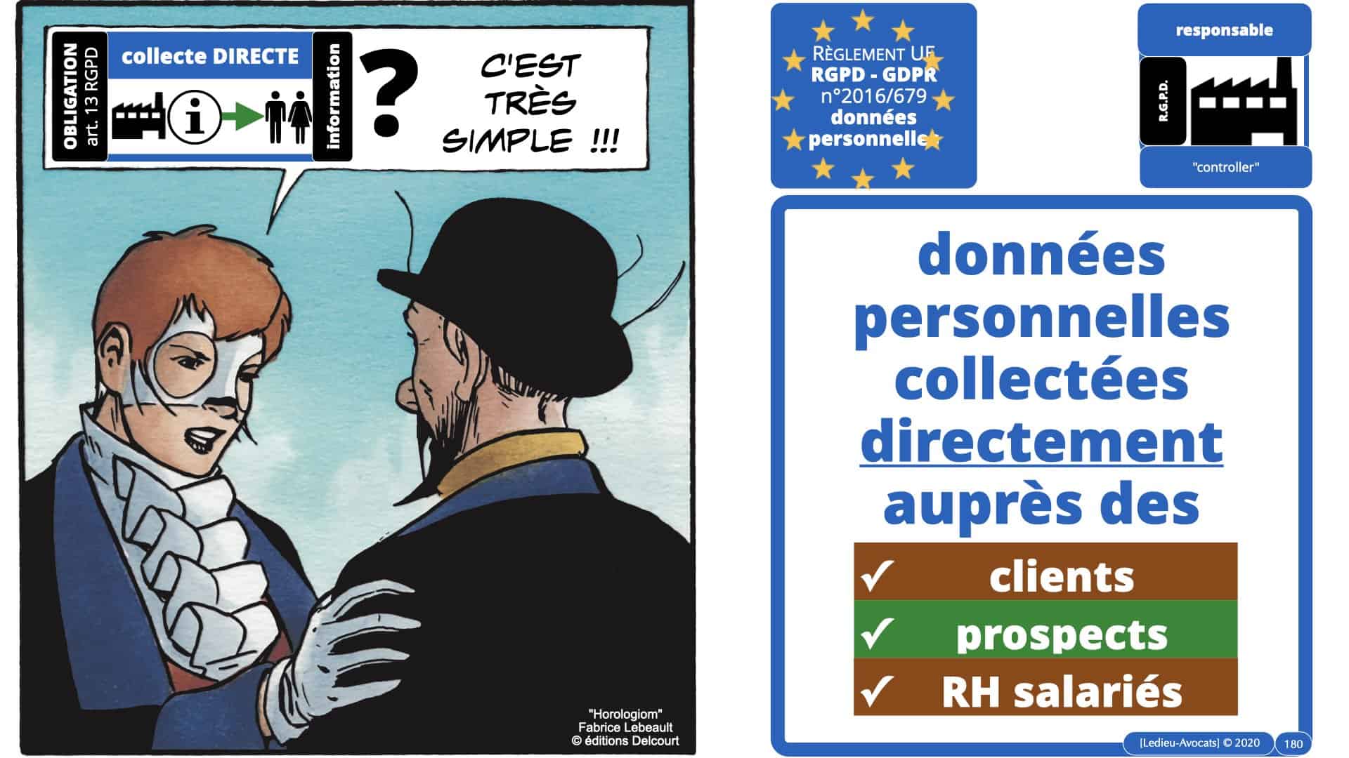 RGPD e-Privacy données personnelles jurisprudence formation Lamy Les Echos 10-02-2021 ©Ledieu-Avocats.180