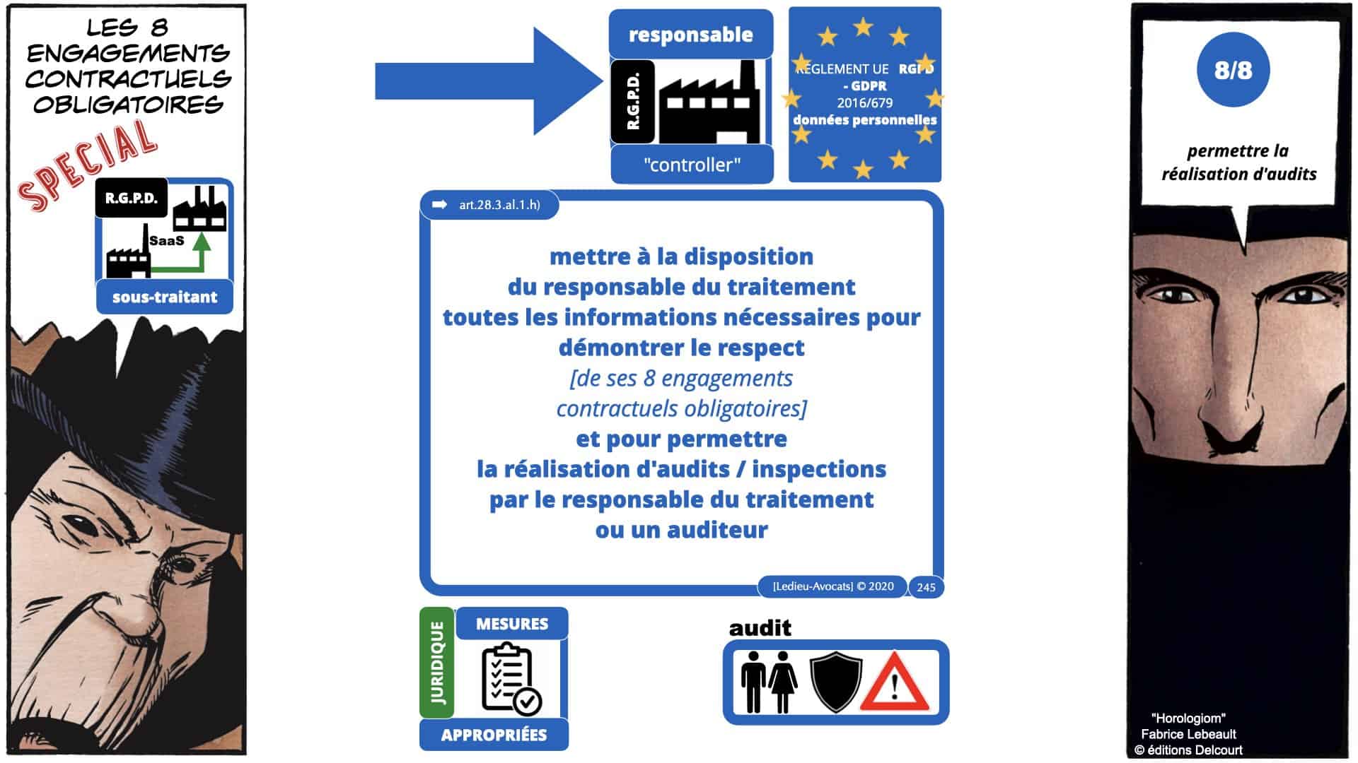 RGPD e-Privacy données personnelles jurisprudence formation Lamy Les Echos 10-02-2021 ©Ledieu-Avocats.245