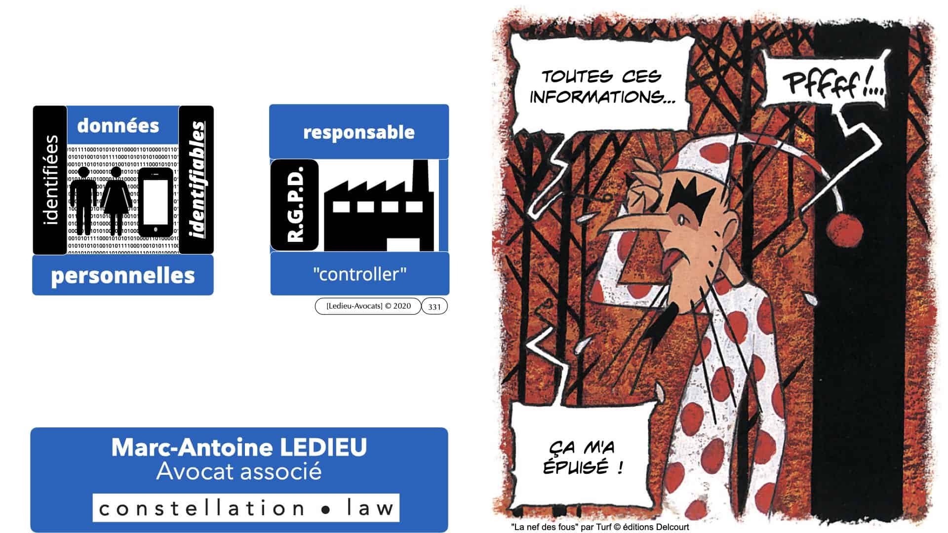RGPD e-Privacy données personnelles jurisprudence formation Lamy Les Echos 10-02-2021 ©Ledieu-Avocats.331