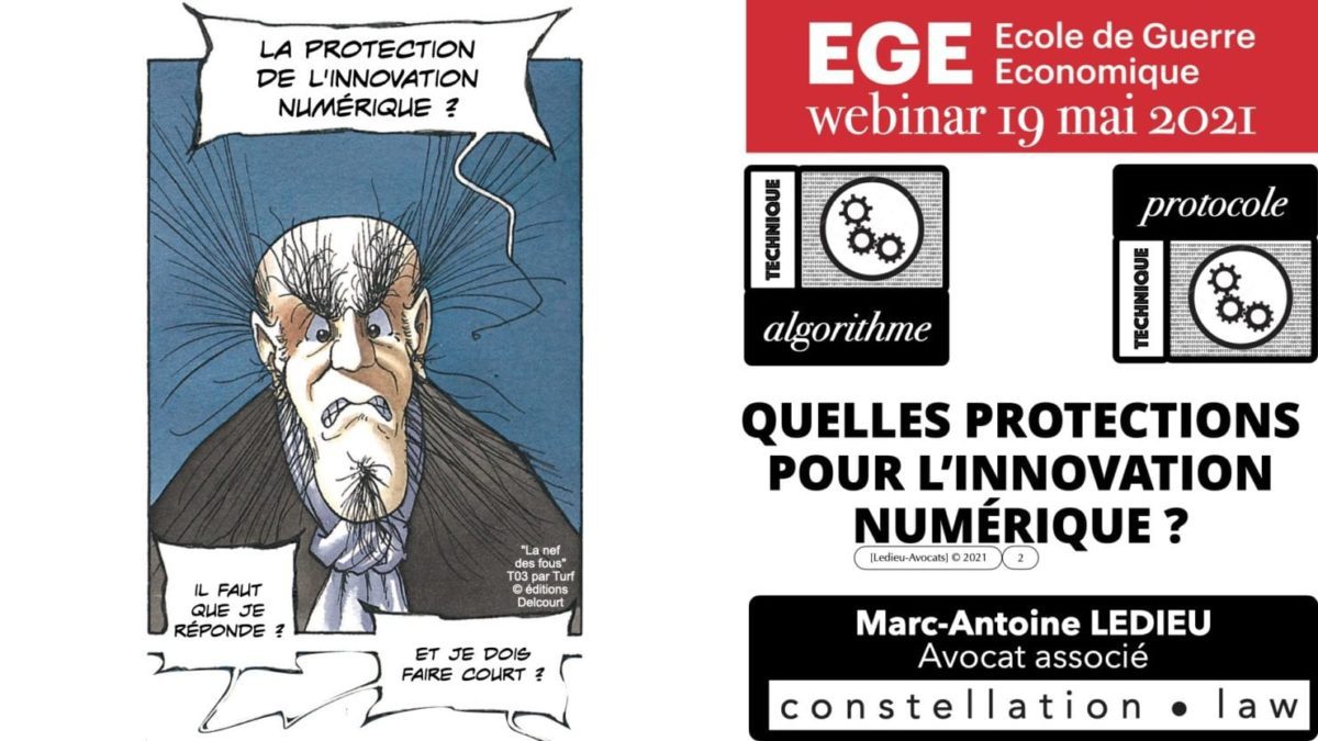 332 ALGORITHME PROTOCOLE protection innovation numérique ©Ledieu-Avocats 19-05-2021.002