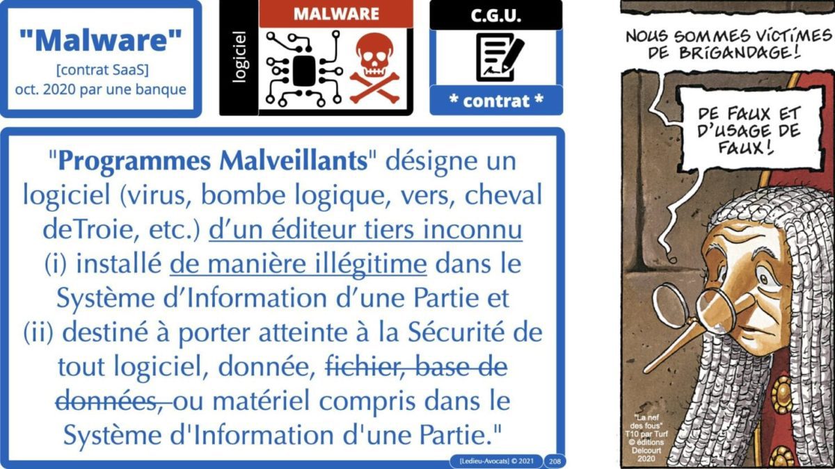 333 CYBER ATTAQUE responsabilité pénale civile contrat © Ledieu-Avocats 23-05-2021.208