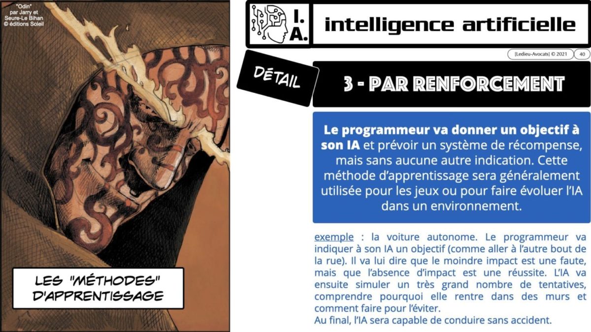 335 Intelligence Artificielle 2021 et AI Act [projet de Règlement UE] deep learning machine learning © Ledieu-Avocats 04-06-2021 *16:9*.040