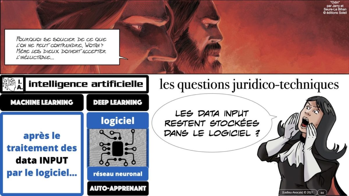 335 Intelligence Artificielle 2021 et AI Act [projet de Règlement UE] deep learning machine learning © Ledieu-Avocats 04-06-2021 *16:9*.044