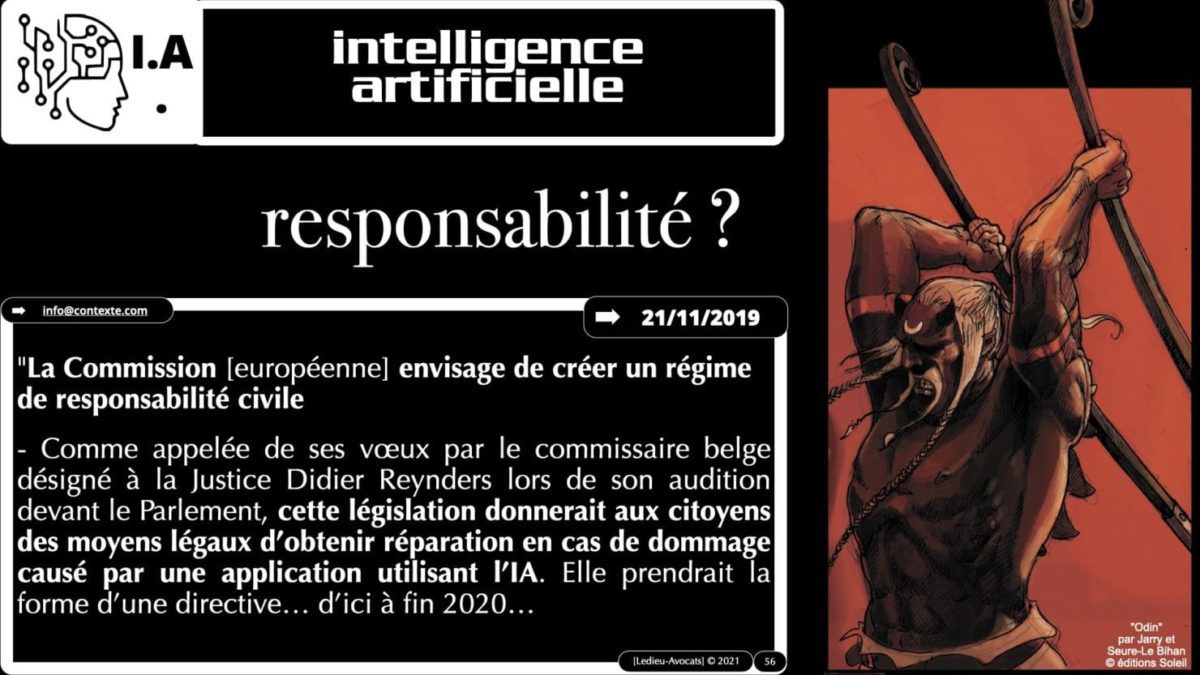 335 Intelligence Artificielle 2021 et AI Act [projet de Règlement UE] deep learning machine learning © Ledieu-Avocats 04-06-2021 *16:9*.056