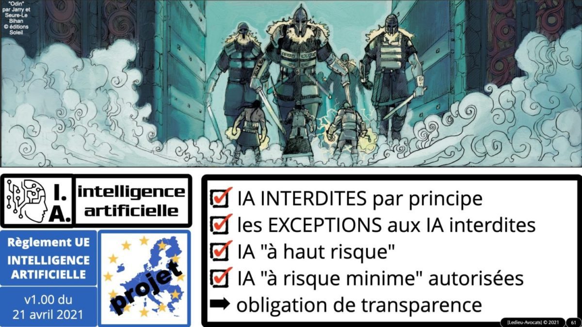 335 Intelligence Artificielle 2021 et AI Act [projet de Règlement UE] deep learning machine learning © Ledieu-Avocats 04-06-2021 *16:9*.061