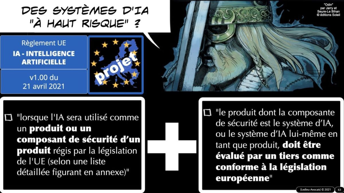 335 Intelligence Artificielle 2021 et AI Act [projet de Règlement UE] deep learning machine learning © Ledieu-Avocats 04-06-2021 *16:9*.063