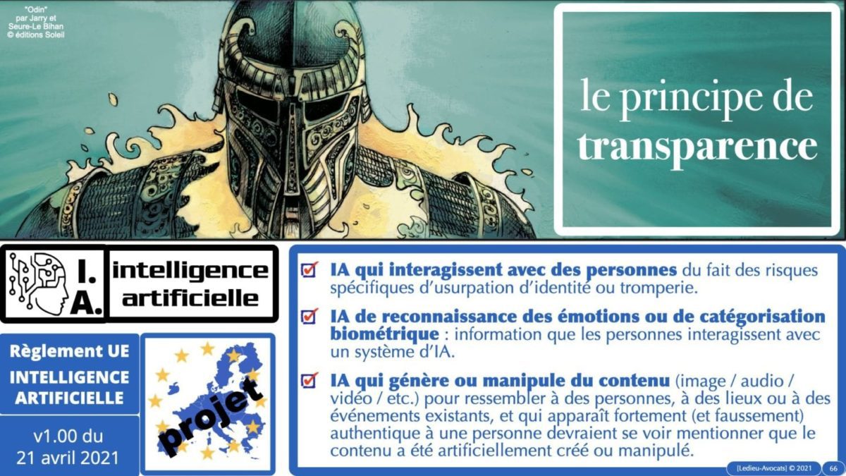 335 Intelligence Artificielle 2021 et AI Act [projet de Règlement UE] deep learning machine learning © Ledieu-Avocats 04-06-2021 *16:9*.066