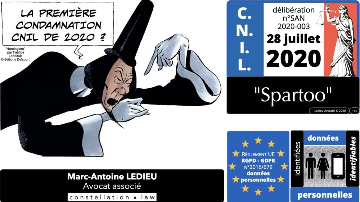 RGPD e-Privacy principes actualité jurisprudence ©Ledieu-Avocats 25-06-2021.149