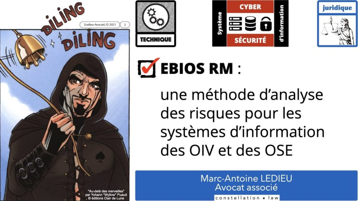 342 cyber sécurité #2 OIV OSE analyse risque EBIOS RM © Ledieu-avocat 15-07-2021.002