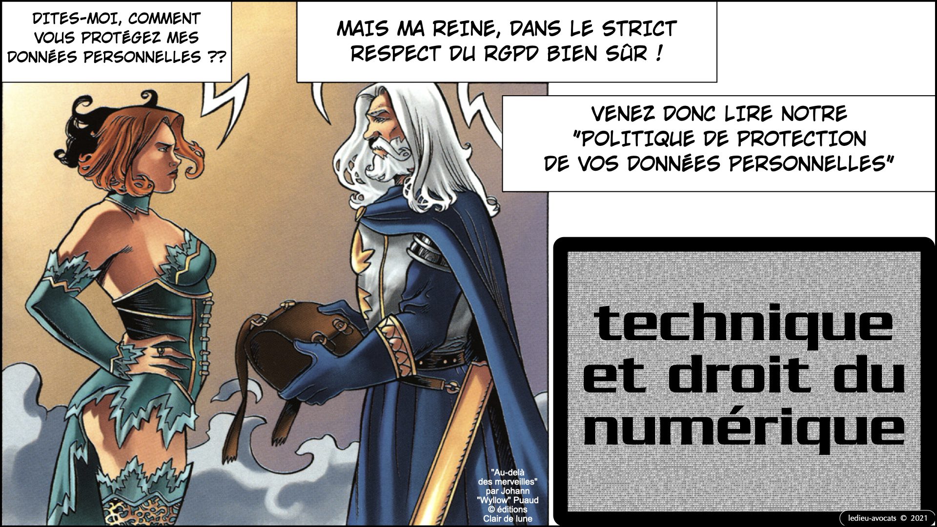 POLITIQUE de protection de vos données personnelles technique et droit du numérique ©Ledieu-Avocats 2021