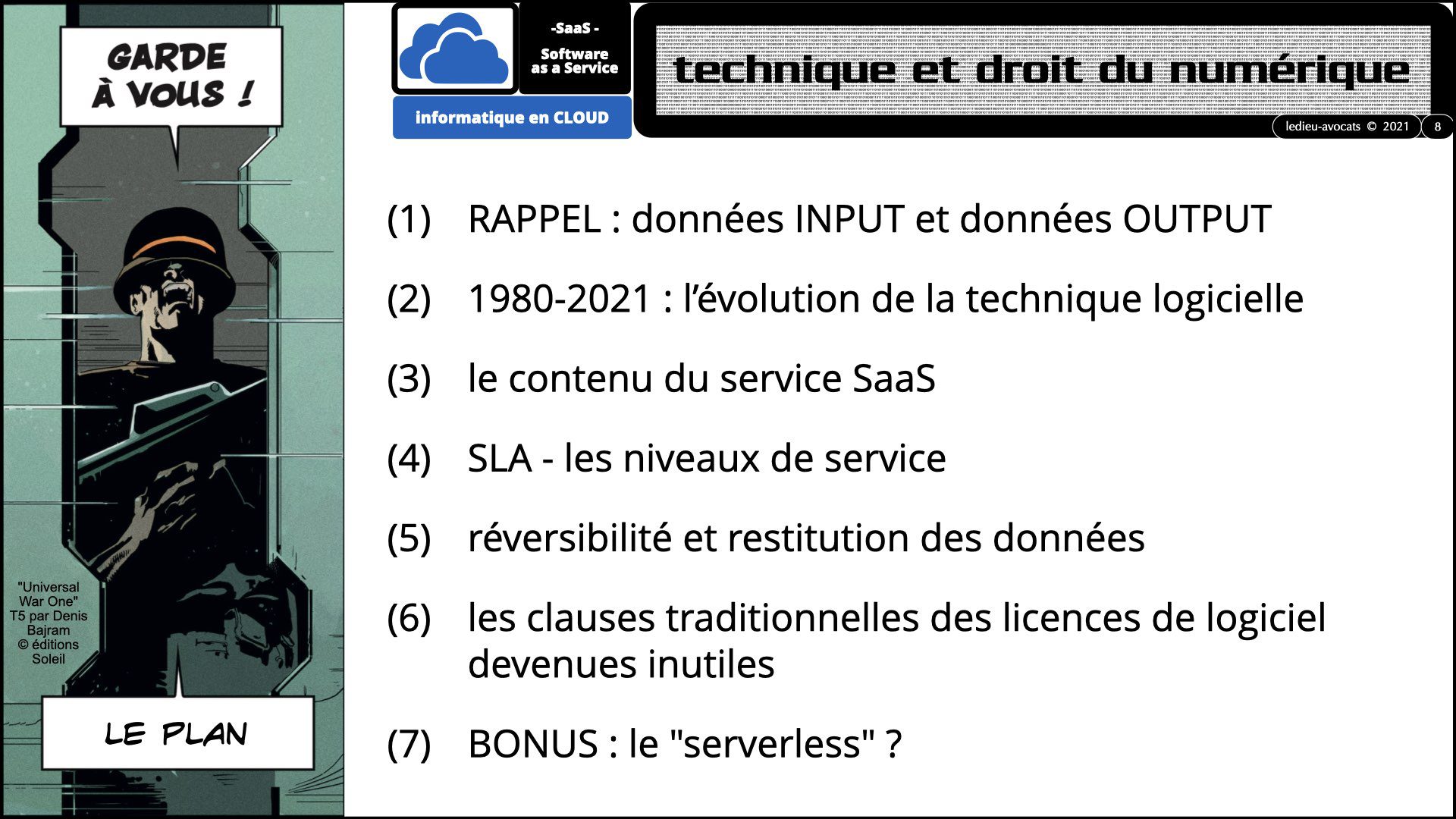service logiciel SaaS 2021 : le plan de l'étude du jour