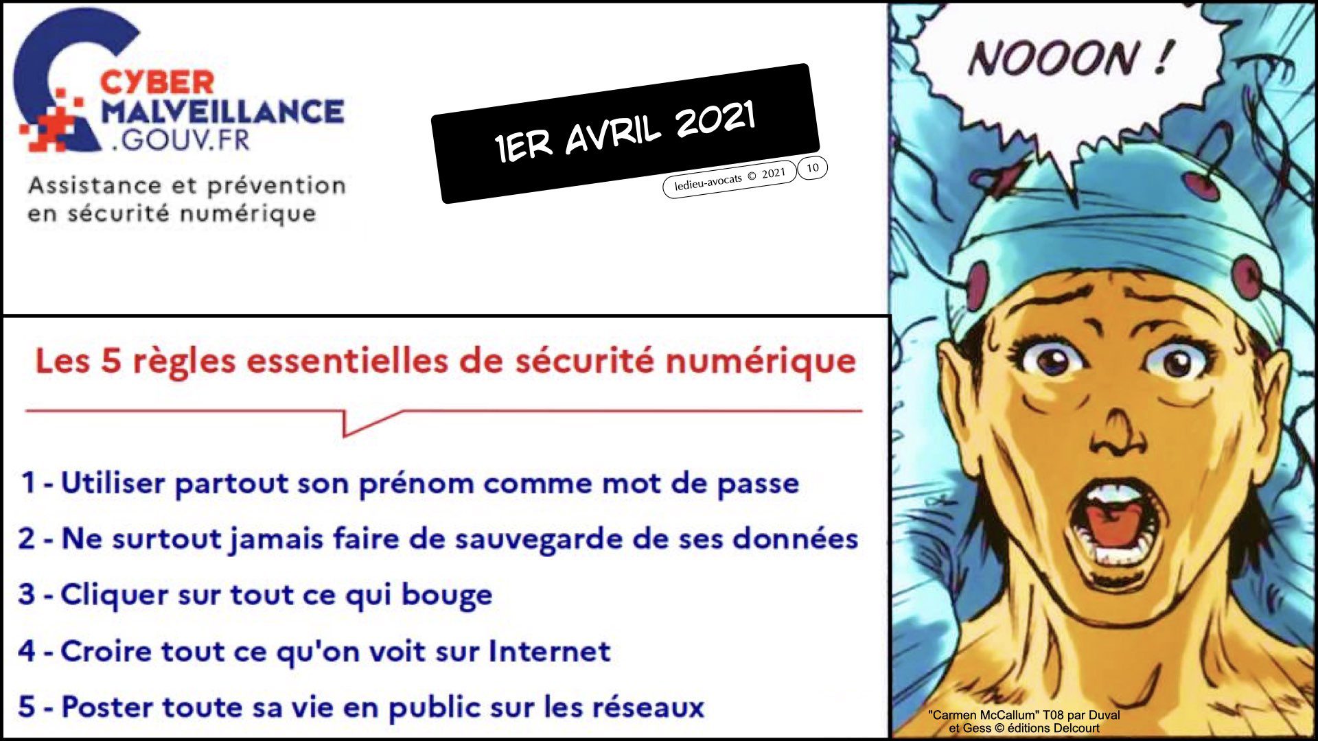 345 10 commandements hygiène numérique © Ledieu-Avocats technique droit numérique 07-09-2021.010