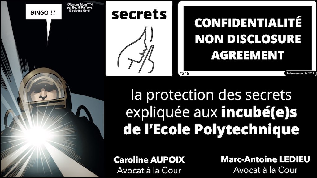 #346 protection du secret expliquée aux incubés de Polytechnique