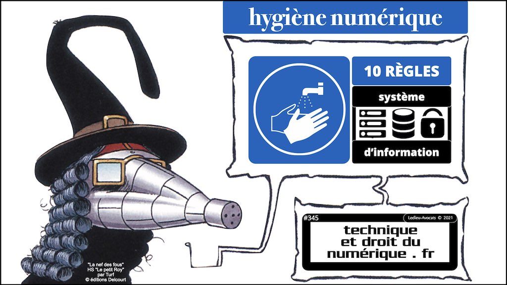 hygiène numérique : les 10 commandements pratiques [Club Innovation 8 septembre 2021] © Ledieu-Avocats