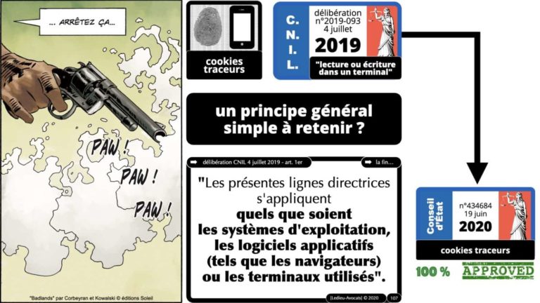 RGPD et jurisprudence cookies traceurs principes