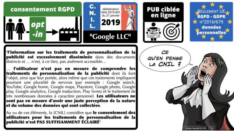 RGPD et jurisprudence Google