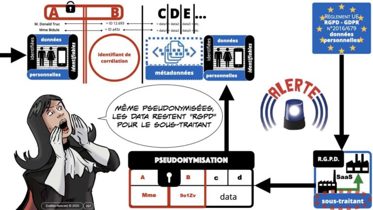 306 RGPD et jurisprudence e-Privacy données-personnelles 16:9 ©Ledieu-Avocats 05-10-2020 formation Les Echos Lamy Conference.267