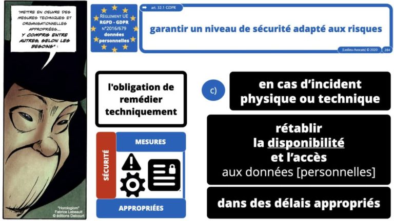 306 RGPD et jurisprudence e-Privacy données-personnelles 16:9 ©Ledieu-Avocats 05-10-2020 formation Les Echos Lamy Conference.284