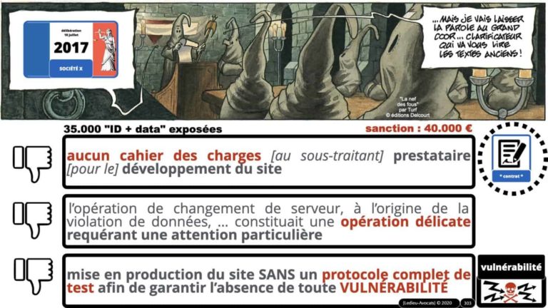 306 RGPD et jurisprudence e-Privacy données-personnelles 16:9 ©Ledieu-Avocats 05-10-2020 formation Les Echos Lamy Conference.303