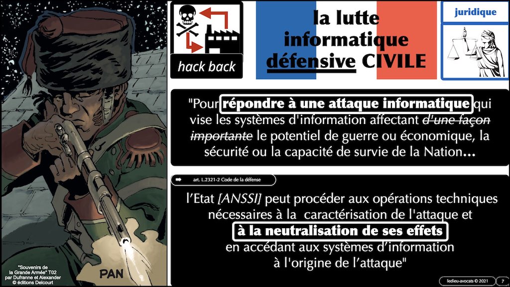 #350 cyber attaque cyber sécurité #15 HACK-BACK © Ledieu-Avocats technique droit numérique.007