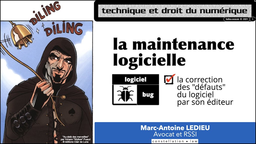 #350 cyber attaque cyber sécurité #23 DEFINITION Bug + Maintenance © Ledieu-Avocats technique droit numérique.001