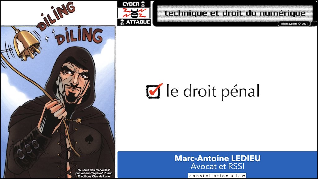 #353 cyber attaque cyber sécurité #26 RESPONSABILITE pénale © Ledieu-Avocats technique droit numérique 07-10-2021.001